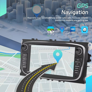 Radio para Auto Podofo con Pantalla Táctil IPS de 7'', 4+64GB, CarPlay, Android Auto, GPS/WiFi/BT/OBD2 para Ford Focus, Mondeo, C-MAX, S-MAX, Galaxy II - Product Image 5