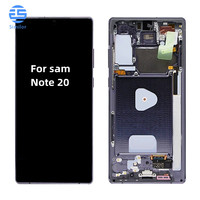 Pantalla OLED OEM con Marco para Samsung Galaxy Note 10 Plus, Pantalla LCD OLED de Repuesto con Pantalla Táctil