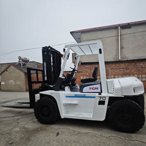 Chariot élévateur contrepoids TCM FD70 de 7 tonnes de grande qualité, fabriqué au Japon, moteur diesel d'occasion, modèle 2023, prix abordable, vente chaude - Product Image 6