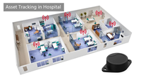 KKM K4 Iot Accéléromètre étanche sans fil Ibeacon Ble Beacon Capteur pour la gestion du suivi des actifs