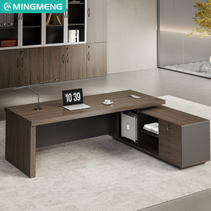 Modern boss office desk and chair minimalist manager's desk <b>small</b> supervisor desk and chair combination - Product Image 5