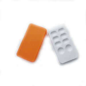 Factory direct supply of dental aesthetic resin light-shielding <b>mixing</b> <b>box</b> with lid, 8-hole <b>mixing</b> <b>box</b>, oral color palette, - Product Image 5