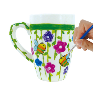 Kit de tasses à <span class=keywords><strong>peindre</strong></span> WINGART entièrement personnalisable, kit de peinture DIY pour adultes, kit de peinture sur céramique pour adultes, tasses incluses - Product Image 5