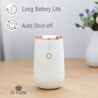 Diffuseur d'arômes sans eau, diffuseur d'huiles essentielles portable rechargeable par USB, diffuseur d'arômes d'huiles essentielles sans eau pour voiture