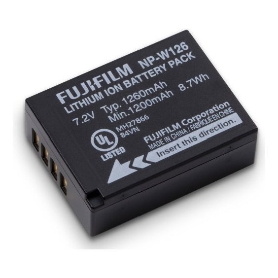 Fujifilm Camera Battery Pack 1260mAh 7.2V Rechargeable Black 0589343 in Stock