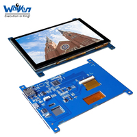 5-Zoll HD Digitaler Videoeingang LCD-Anzeigemodul 800x480 CTP TFT Touchscreen LED-Hintergrundbeleuchtung für Raspberry Pi