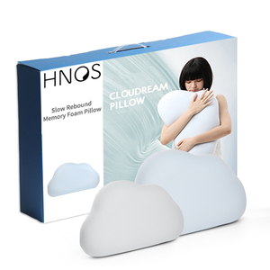 Nhà Máy OEM ODM Customable Folding Gối Khỏe Mạnh Hỗ Trợ Giấc Ngủ Cổ Hình Dạng Thoải Mái Đám Mây Đường Viền <span class=keywords><strong>R</strong></span> Chỉnh Hình Bộ Nhớ Gối - Product Image 1