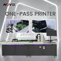 Imprimante numérique jet d'encre haute vitesse NOVIX 2026 automatique à passage unique CMYK pour l'impression de cartes, de gobelets et de sacs en papier