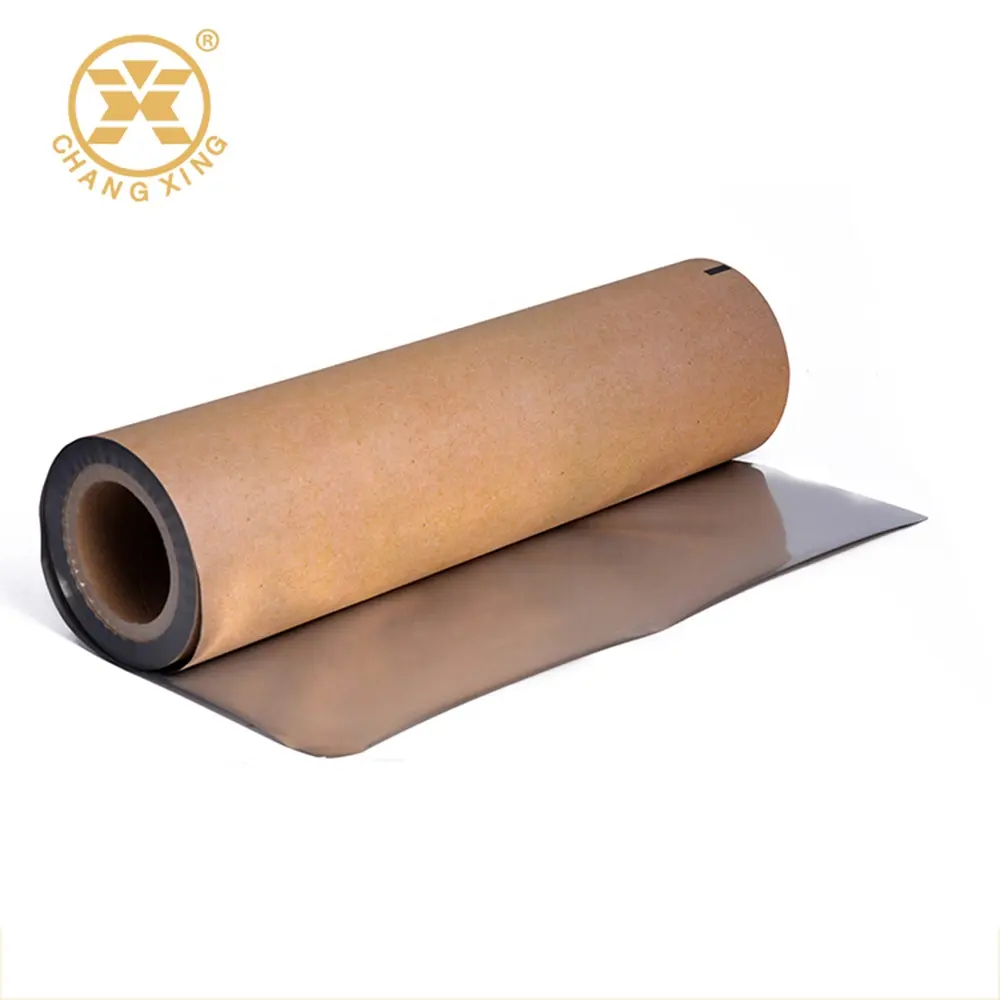 China Gemaakt Milieu Europa Standaard Als Aangepaste Grootte Printing Aluminium Gelamineerd Bruin Kraftpapier Roll Film