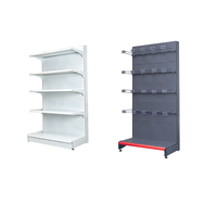 Étagère en acier thermolaqué Gui Chang, rayonnages de magasin de détail, présentoirs de vente au détail, rayonnages métalliques pour magasins de détail, niveaux réglables