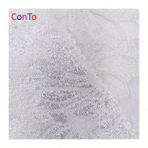 Good Selling Jacquard <strong>Jersey</strong> Knit <strong>Black</strong> Even Thick Dress Fabric - Product Image 4