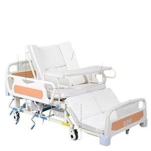 Lit d'hôpital manuel multifonctionnel Jiheng en acier inoxydable pour soins à domicile, adapté aux personnes âgées et aux personnes handicapées - Product Image 1