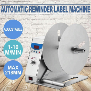 Digital <strong>Label</strong> Rewinder Clothing Tags Barcode <strong>Automatic</strong> <strong>Label</strong> Winder Rewinder and Unwinder <strong>Machine</strong> Rewind Stick <strong>Labeling</strong> <strong>Machine</strong> - Product Image 4