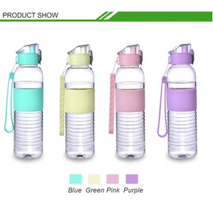 Fabricant d'usine OEM/ODM Bouteilles d'eau de gymnastique en plastique sans BPA avec couvercle et logo personnalisé de 600ml(20oz) les plus vendues - Product Image 2