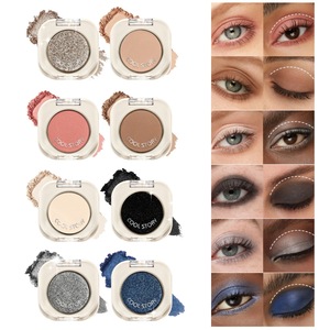 Single <b>Eye</b> <b>Shadow</b> Powder Glitter Shimmer Matte Waterproof Long Lasting Crease Safe for Daily Makeup - Product Image 1
