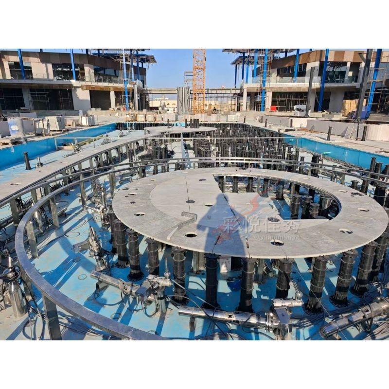 Factory Price Customized LED Lights Underwater Stainless Steel Outdoor Decorative Music Dancing Water Fountain