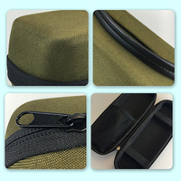 Étui pour écouteurs Lianping, étui de protection en EVA avec fermeture à glissière, couleur et taille personnalisées