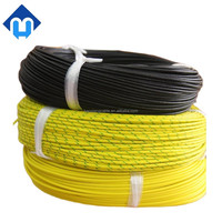 1,5mm 2,5mm 4mm 6mm 10mm Hitzebeständiger Flexibler Silikon-Isolierter Glasfaser-Geflechteter Draht für Industrielle Heizmaschinen