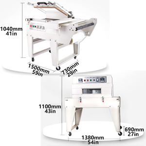 Machine de scellage et d'emballage sous film rétractable pour cartouches de crème, avec certification CE - Product Image 3