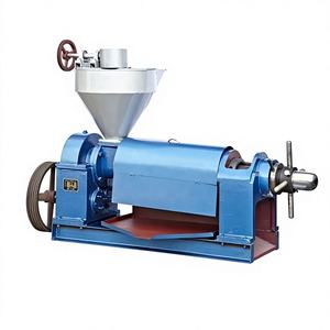 Prensa de tornillo horizontal de baja tasa de aceite residual, totalmente automática, prensa en frío para aceitunas, sésamo y cacahuetes, de acero inoxidable, alta capacidad - Product Image 1