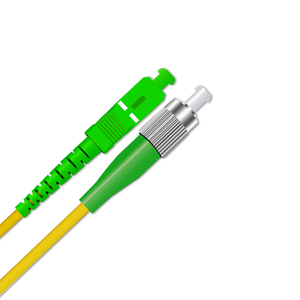 สายไฟเบอร์ออปติกคุณภาพสูง SC APC G657A1 แบบ Simplex ขนาด 3.0 มม. สายแพทช์คอร์ด - Product Image 1