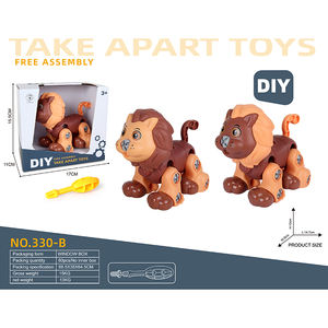 Animal Kingdom Jouet bloc de construction personnalisable Jouet modèle en plastique assemblé pour le marché sud-américain Options d'emballage de couleur - Product Image 2