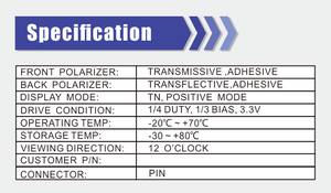<strong>LCD</strong> Manufacturer China Factory Tn Htn Stn Va Custom <strong>Segment</strong> <strong>LCD</strong> Screen Monochrome <strong>Display</strong> <strong>Segment</strong> <strong>LCD</strong> <strong>Display</strong> - Product Image 5