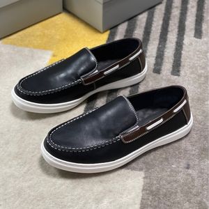 Mocassins de conduite pour hommes en cuir de veau véritable 100% authentique, chaussures plates décontractées avec semelle extérieure en caoutchouc amortissante, logo personnalisé EVERGREEN - Product Image 2