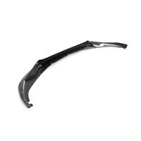 Lèvre de pare-chocs avant en fibre de carbone G11 G12 pour BMW Série 7 M760i M Sport Berline 4 portes 2019-2022, finition polie haute brillance, avec colle époxy et vis