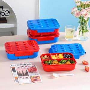 กล่องเบนโตะ 4 ช่อง สำหรับผู้ใหญ่และเด็ก ชุดกล่องถนอมอาหารแบบสุญญากาศ - Product Image 6