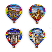 Fabrik-Anpassbare Logo Türkische Kühlschrankmagnete Epoxid-Holz Istanbul Antalya Souvenir-Magnet