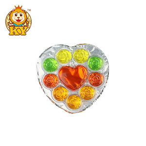 Groothandel Zoete Fruitige Smaak Hart En Rozenvorm Crystal <span class=keywords><strong>Jelly</strong></span> & Pudding Snoep - Product Image 2