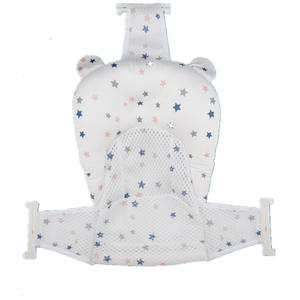 Tapis de bain flottant pour bébé, support de bain antidérapant en forme d'étoile et en forme de T pour nouveau-nés, avec matériau en granulés de polystyrène - Product Image 5