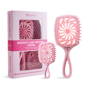 Ensemble de brosses à cheveux ventilées WanMei Bouncy avec manche en forme de larme pour le séchage et un coiffage volumineux - Product Image 1