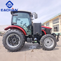 Tracteur agricole EACHAN 100 CV, cultivateur sur roues, tracteurs pour vergers, direction hydraulique