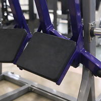 Presse à jambes assise Kpeakfit en acier commercial avec fonctions de sécurité, équipement de musculation pour la musculation