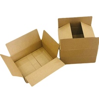 Conception de logo personnalisé Emballage postal en carton ondulé Carton d'expédition brun uni Boîte minérale Boîtes en carton ondulé imprimé