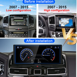 STWEI pour Toyota Land Cruiser 200 LC200 2007-2021, autoradio multimédia avec écran tactile de 12,3 pouces, lecteur vidéo Android 13, GPS - Product Image 4