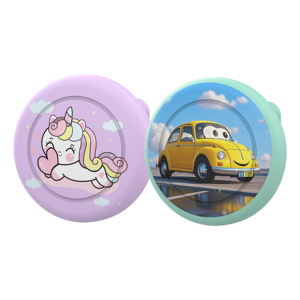 Support en silicone pour AirTag pour enfants, 4 modèles, étanche, broche dissimulée, compatible avec Apple AirTag, rentrée scolaire - Product Image 2