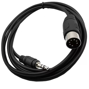 Custom 3 5 6 7 8 Pin Usb Midi Link Cable MIDI Male 5 Pin Din to 3.5mm TRS Mini Jack Stereo Male <b>Plug</b> Audio <b>Adapter</b> Cable - Product Image 3