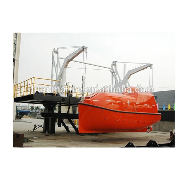 Marine Gravity Luffing Arm Type Boat Davit