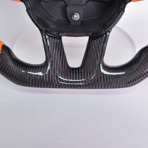 Volant sport en cuir et fibre de carbone personnalisé pour Dodge Charger <span class=keywords><strong>Challenger</strong></span> Hellcat SRT <span class=keywords><strong>RT</strong></span> Accessoires de voiture - Product Image 4