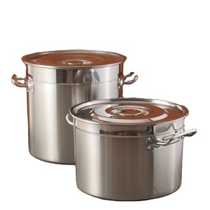 Olla de arroz multiusos de acero inoxidable, olla de sopa de Cocina de Inducción con fondo magnético conductor de calor, cantimplora de Hotel con tapa - Product Image 1