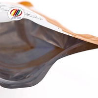 Sac en mylar personnalisé écologique à fond plat en aluminium pour emballage de fruits secs sac en plastique anti-odeur de palmier dattier
