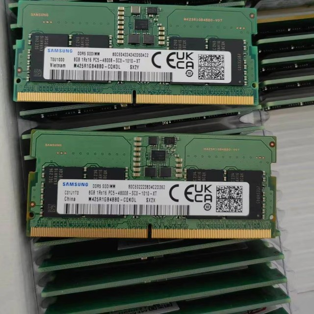 8G 1RX16 PC5 4800B DDR5 notebook memory module M425R1GB4BB0-CQK0L