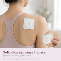 Patch en tissu non tissé avec tampon de coton, doux, respirant, patch vierge pour points d'acupuncture, patch de plâtre vide pour le nombril