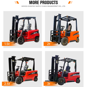 סגנון חדש 4 x4 מיני מלגזה חשמלי קיבולת טון עמיד 2.5 טון עם נפח קטן לניהול מסעדה ומחסן - Product Image 5