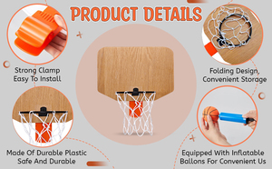 Aro <span class=keywords><strong>de</strong></span> <span class=keywords><strong>Baloncesto</strong></span> Mini Personalizado al por Mayor <span class=keywords><strong>de</strong></span> Fábrica con Balón y Bomba, Montaje en Puerta <span class=keywords><strong>para</strong></span> <span class=keywords><strong>Niños</strong></span>, Equipo <span class=keywords><strong>de</strong></span> Cancha <span class=keywords><strong>de</strong></span> Calidad - Product Image 5