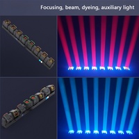 8x40W RGBW Pixel Beam Moving Head Light LED Ring Matrix Bar DMX512 Éclairage pour DJ Club Party Concert Stage