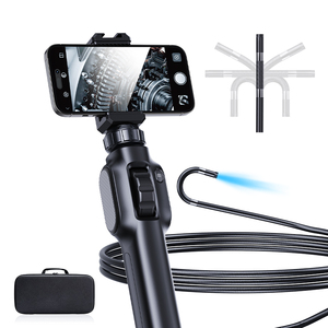 S43-OTG Boroscopio WiFi Articolato con Lente Sterzante a 180 Gradi, Telecamera d'Ispezione Endoscopica HD1080P 2MP per <span class=keywords><strong>iPhone</strong></span> e Android - Product Image 1